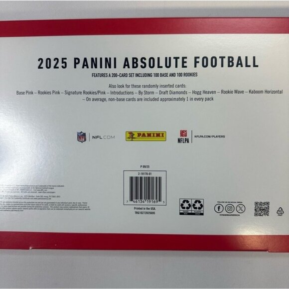 2025 Panini Absolute Football Bundle Box - Picture 6 of 9